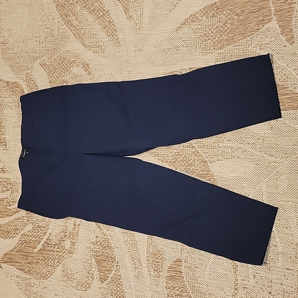 Talbots Chatham Crops Blue 10